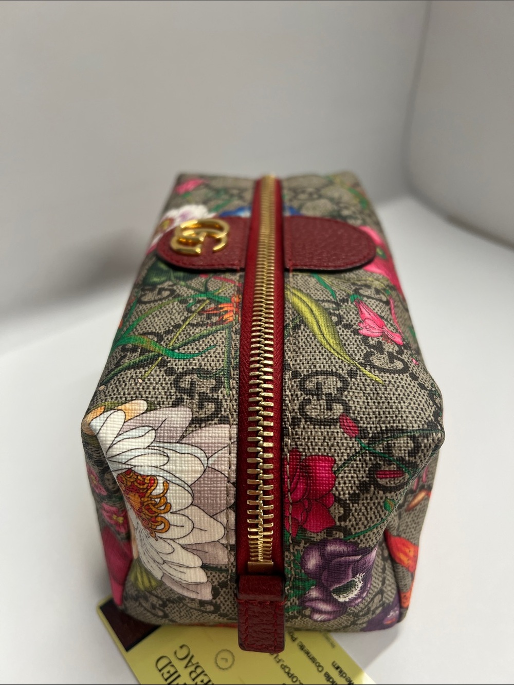 Gucci Ophidia GG Flora Cosmetic Zip Top Case - Certified Authentic - Picture 4 of 13